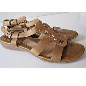 NATURALIZER Shoes Sz 7 Womens Sandals T Strap